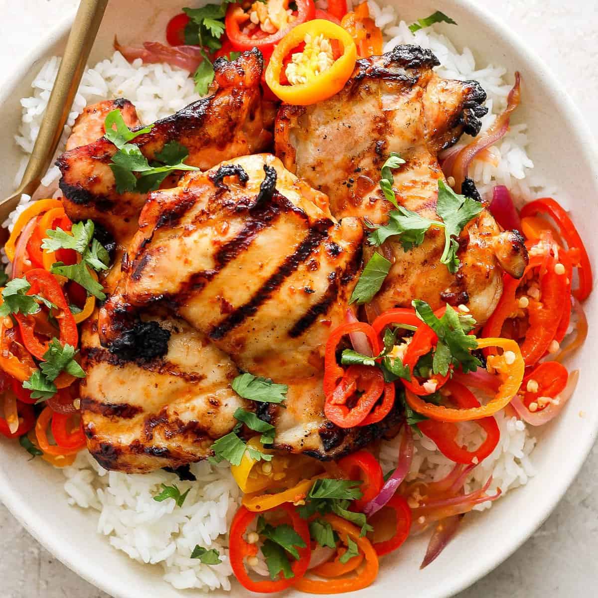 The Grilled Coconut Chicken Recipe Everyone's Raving About